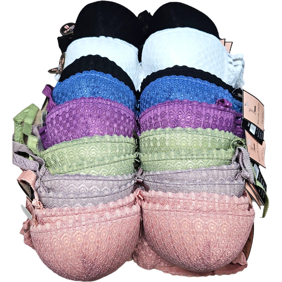 Paquete Armado De 6 Brassier Especial Para Mujer