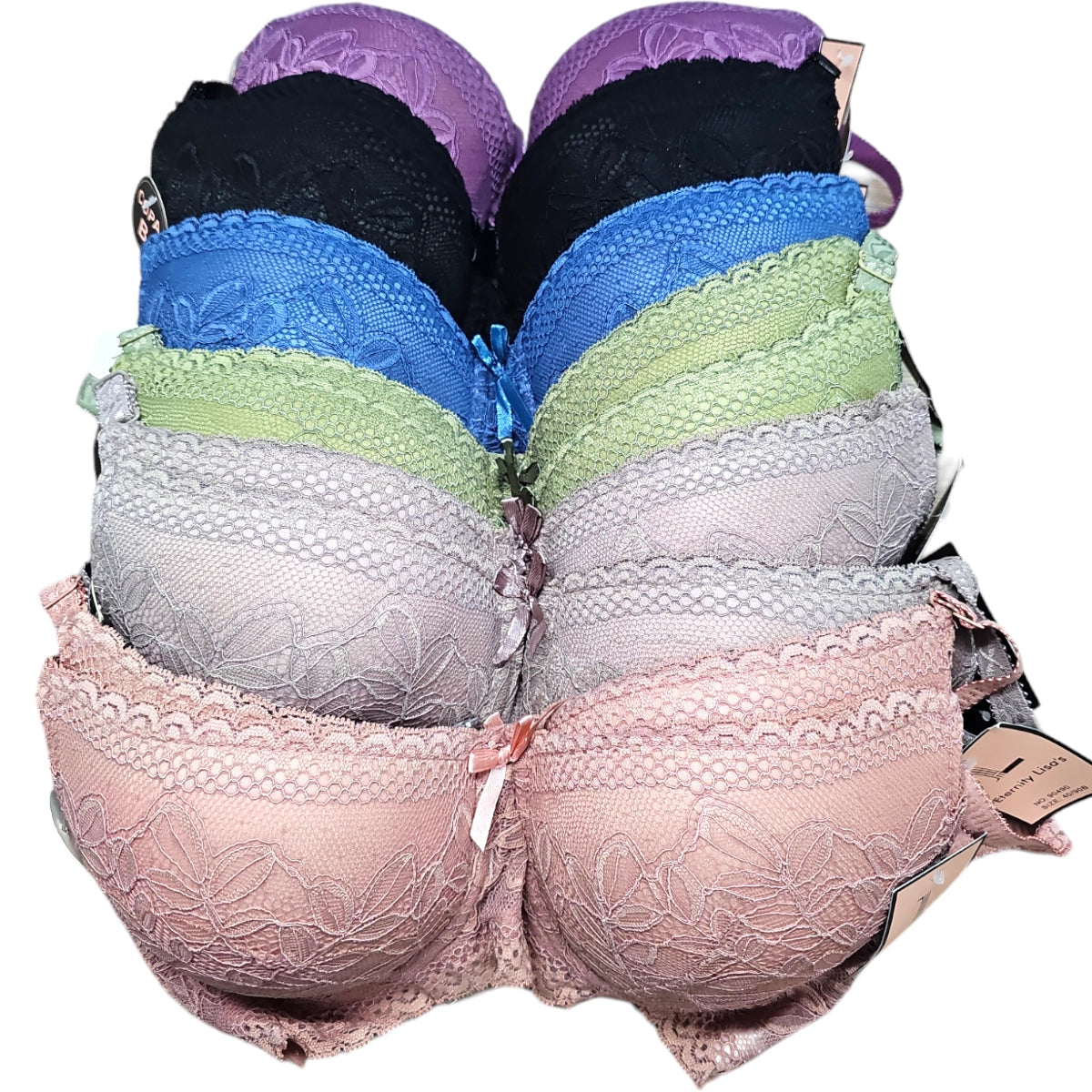 Paquete Armado De 6 Brassier Especial Para Mujer