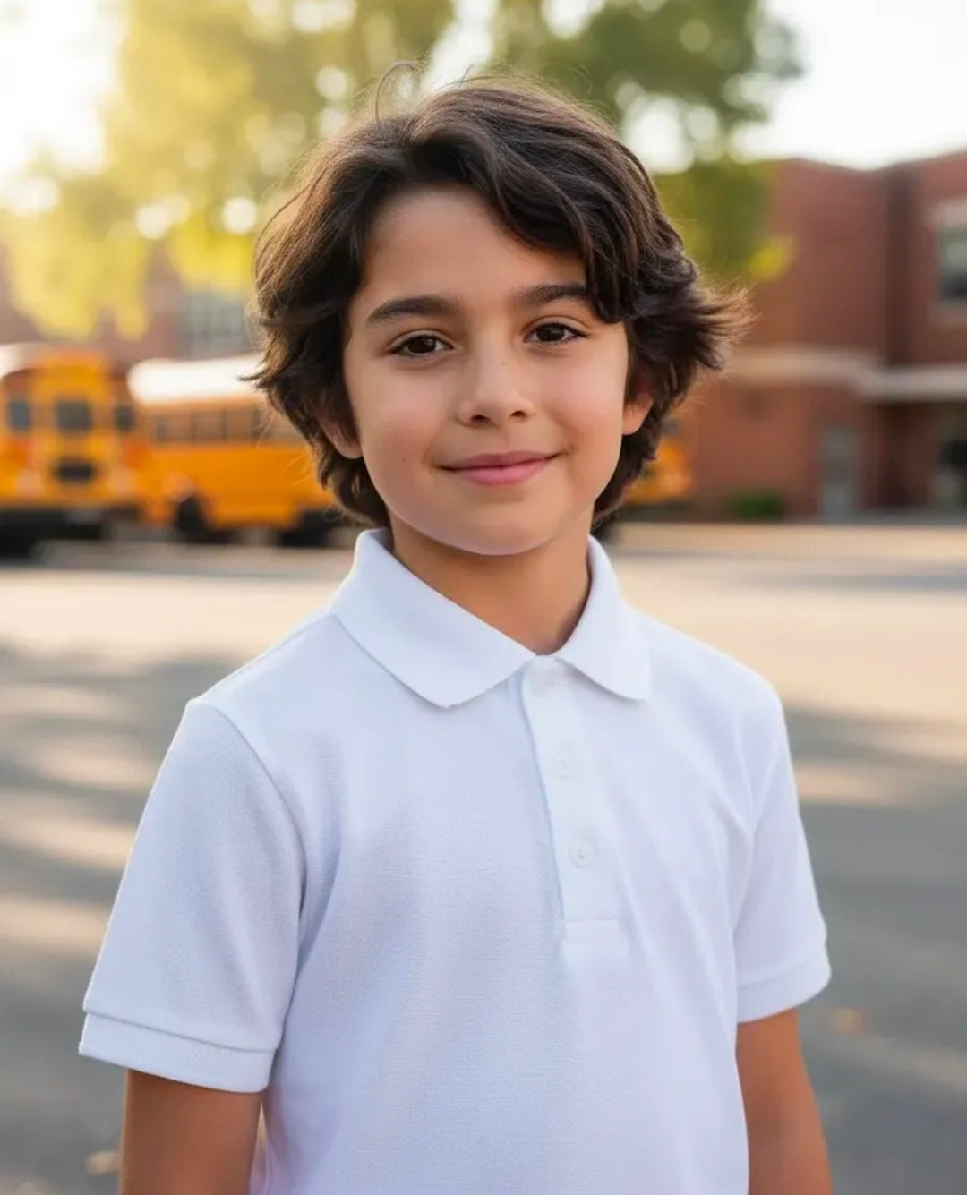 Paquete De 3 Playeras Escolares Para Niño