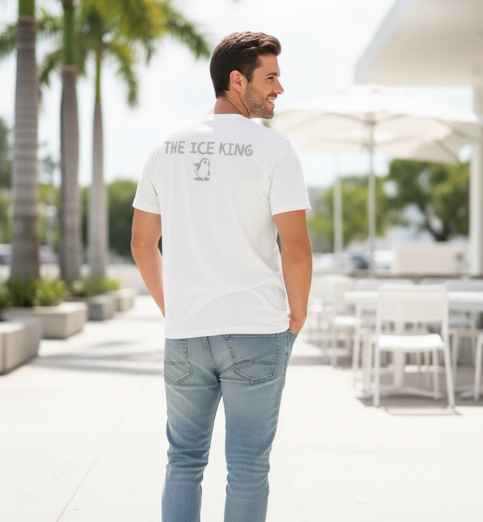 Playera Doble Estampa Hombre 90607