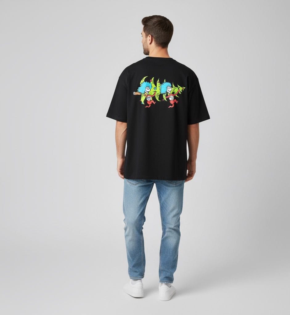 Playera Doble Estampa Hombre 90607