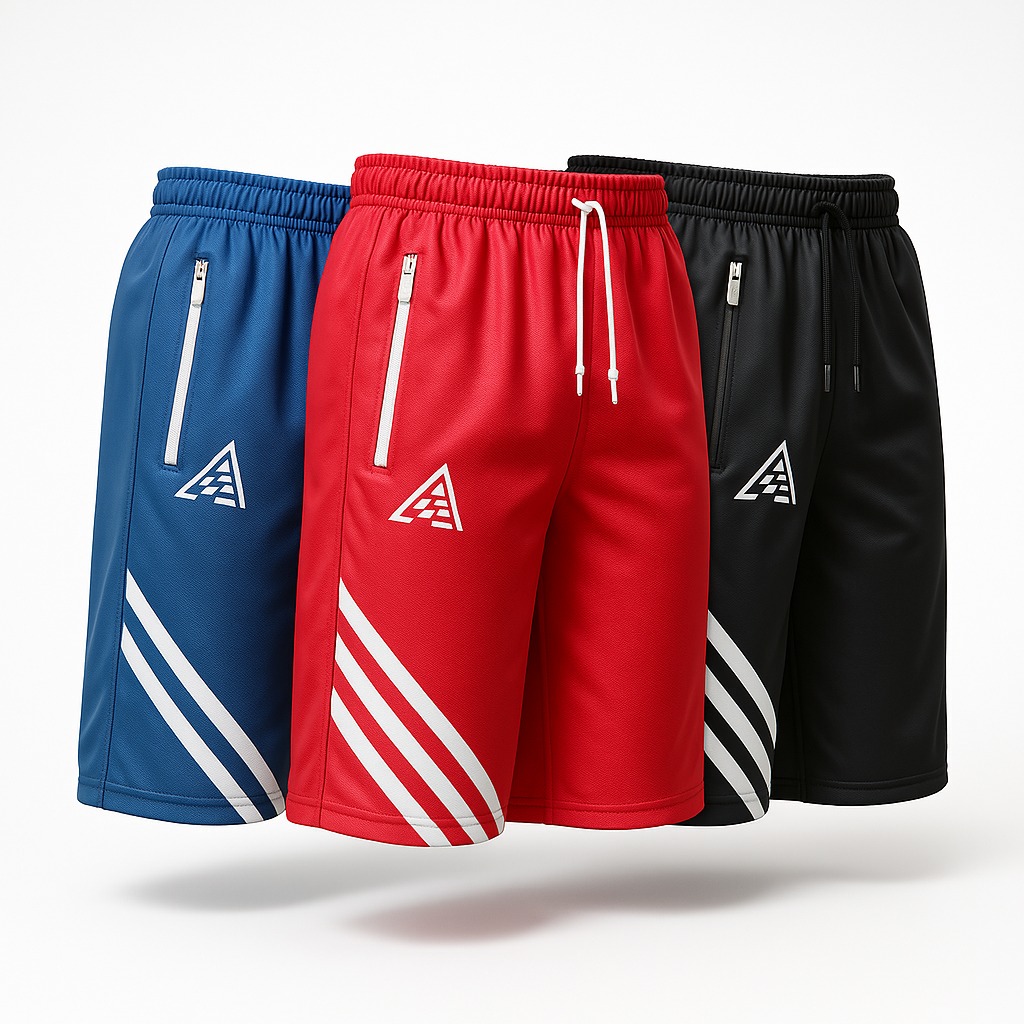 Tripack Bermuda Doble Cierre Para Hombre
