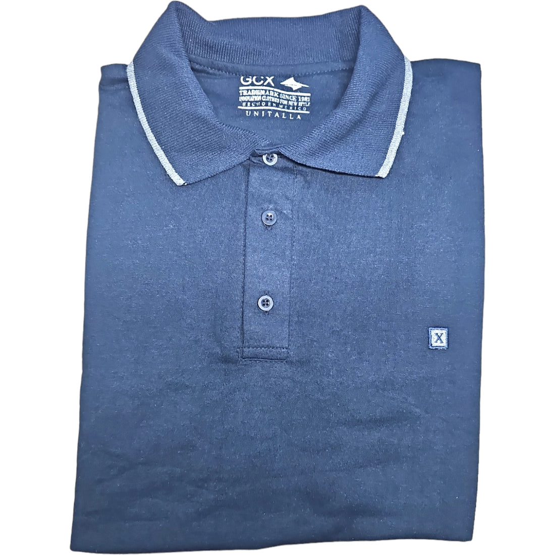 Playera Cuello Polo Basica Para Hombre