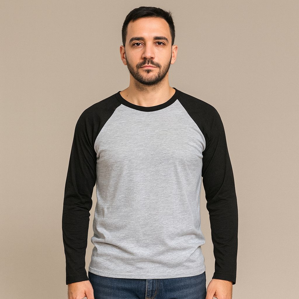 Playera Ml Hombre 370jb Ranglan