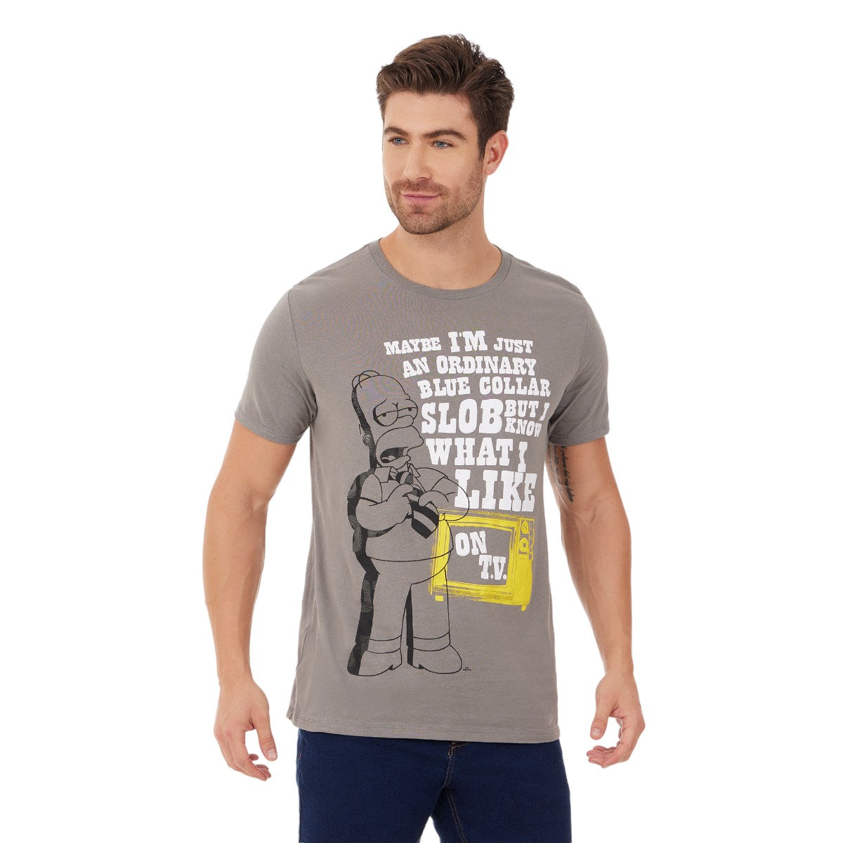 Playera Hombre Animacion Homero