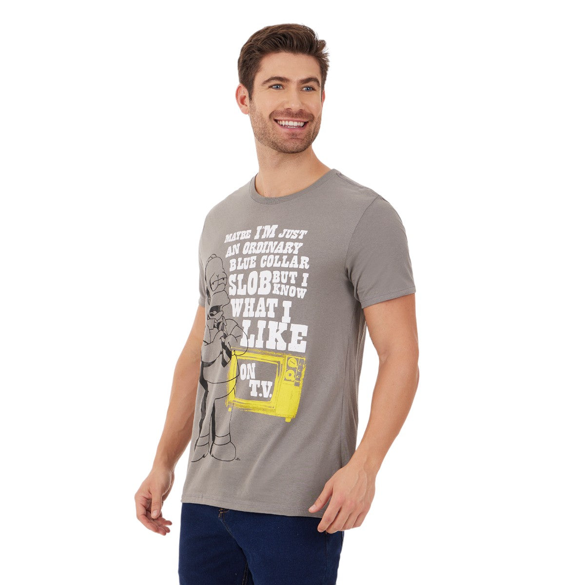Playera Hombre Animacion Homero
