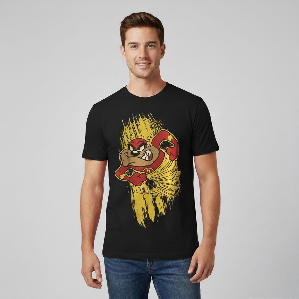 Playera Hombre Est Tasmania Flash