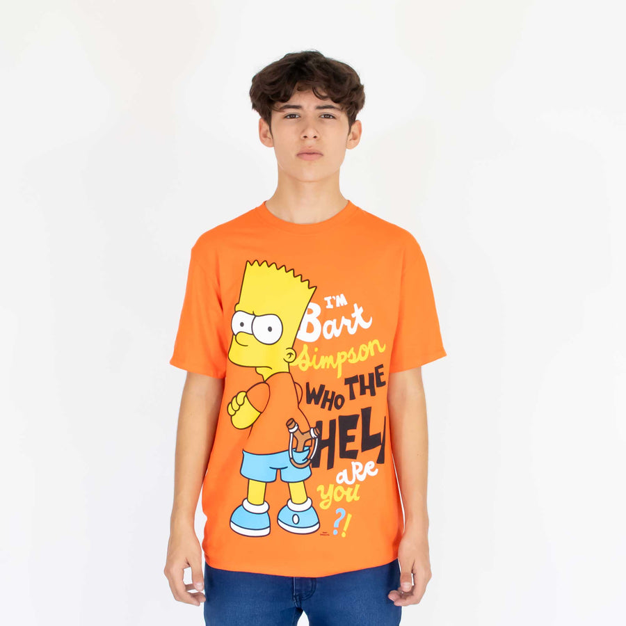 Playera Hombre Est Bart Simpson