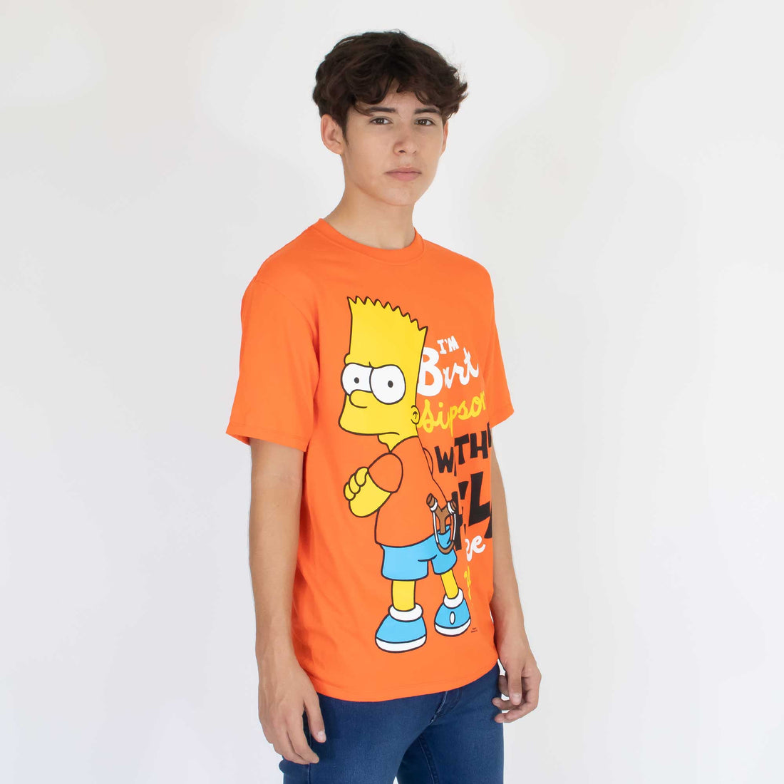 Playera Hombre Est Bart Simpson