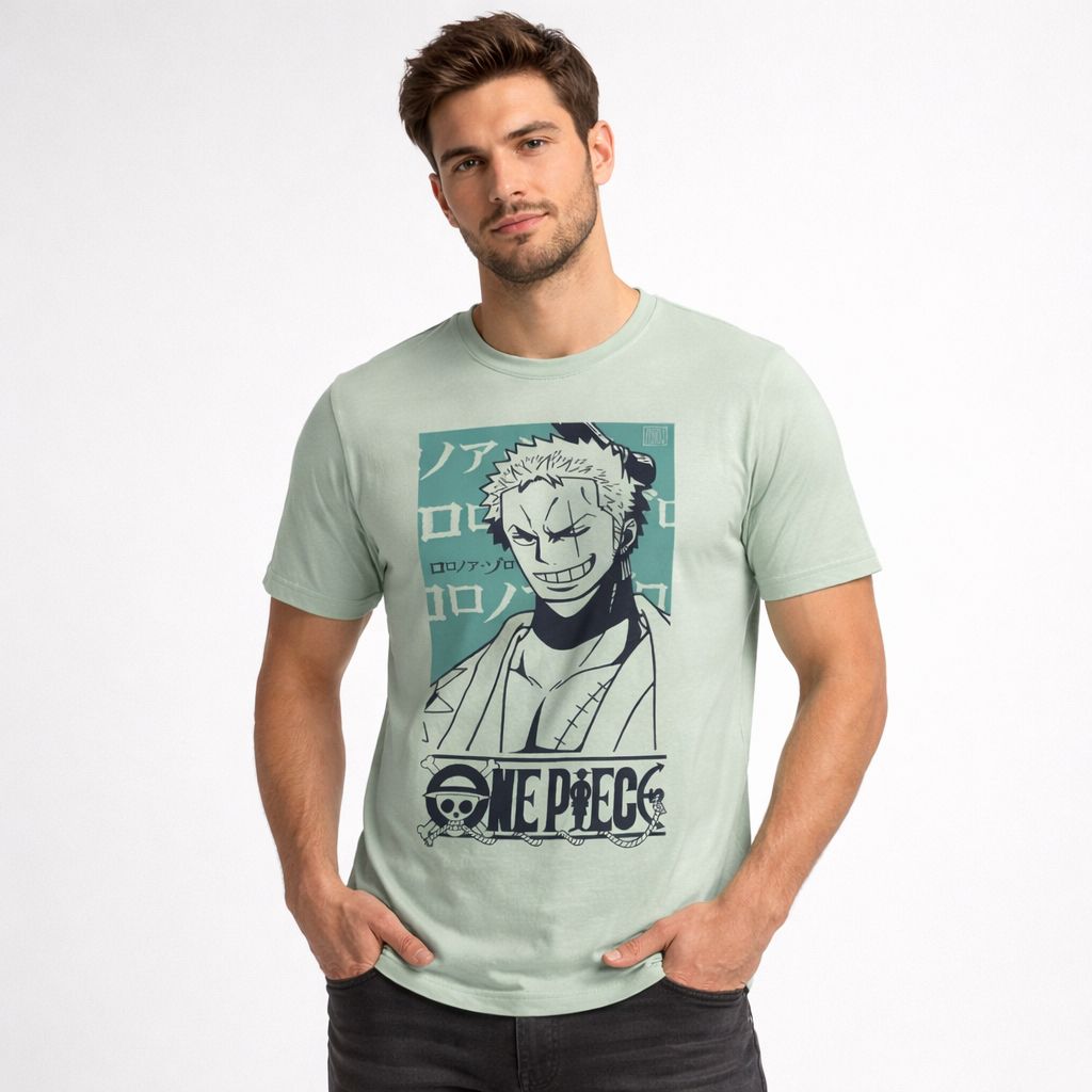 Playera Hombre 845wh One Piece Caqui M