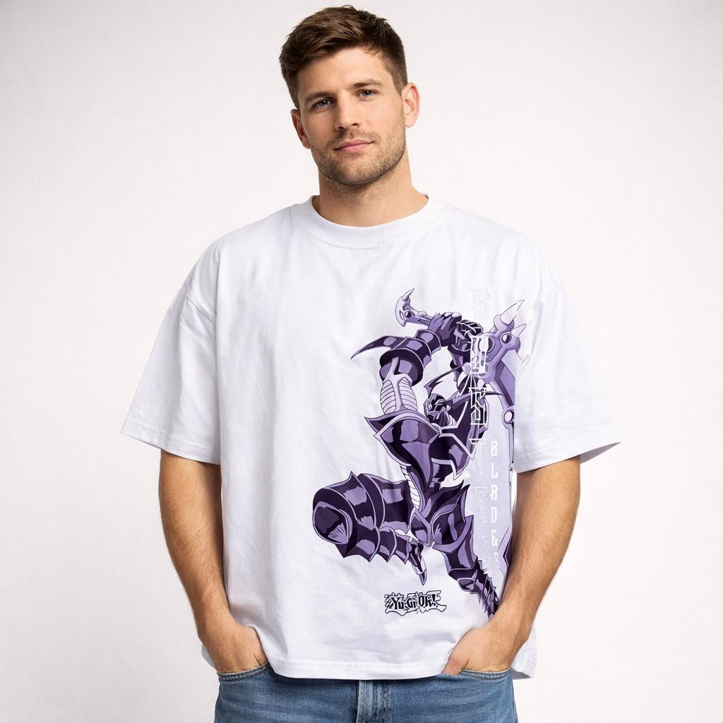 Playera Hombre 845xh Yugi Oh Oversize Boxi