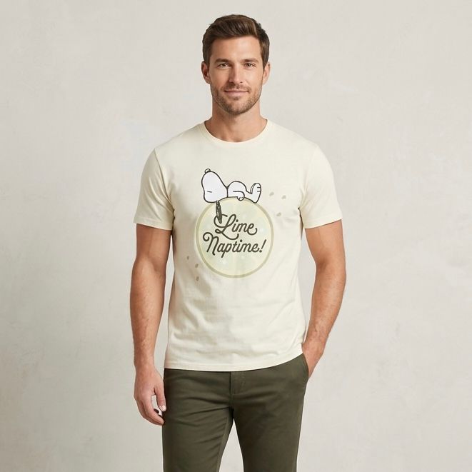 Playera Hombre 846ix Snoopy