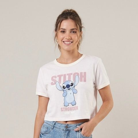 Playera Mujer 846tf Stitch