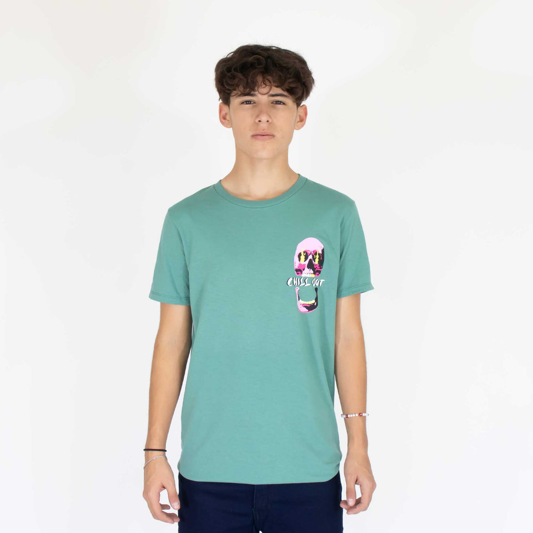 Playera Estampada Print Para Hombre