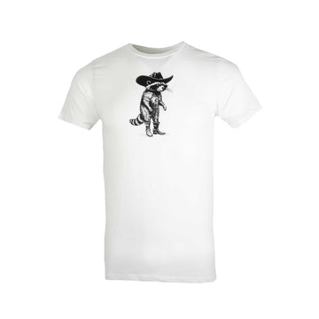 Playera Hombre Est Mapache Vaquero