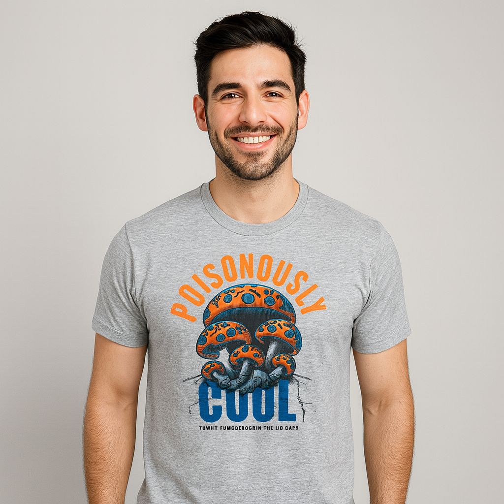 Playera Hombre 878ba Hongos