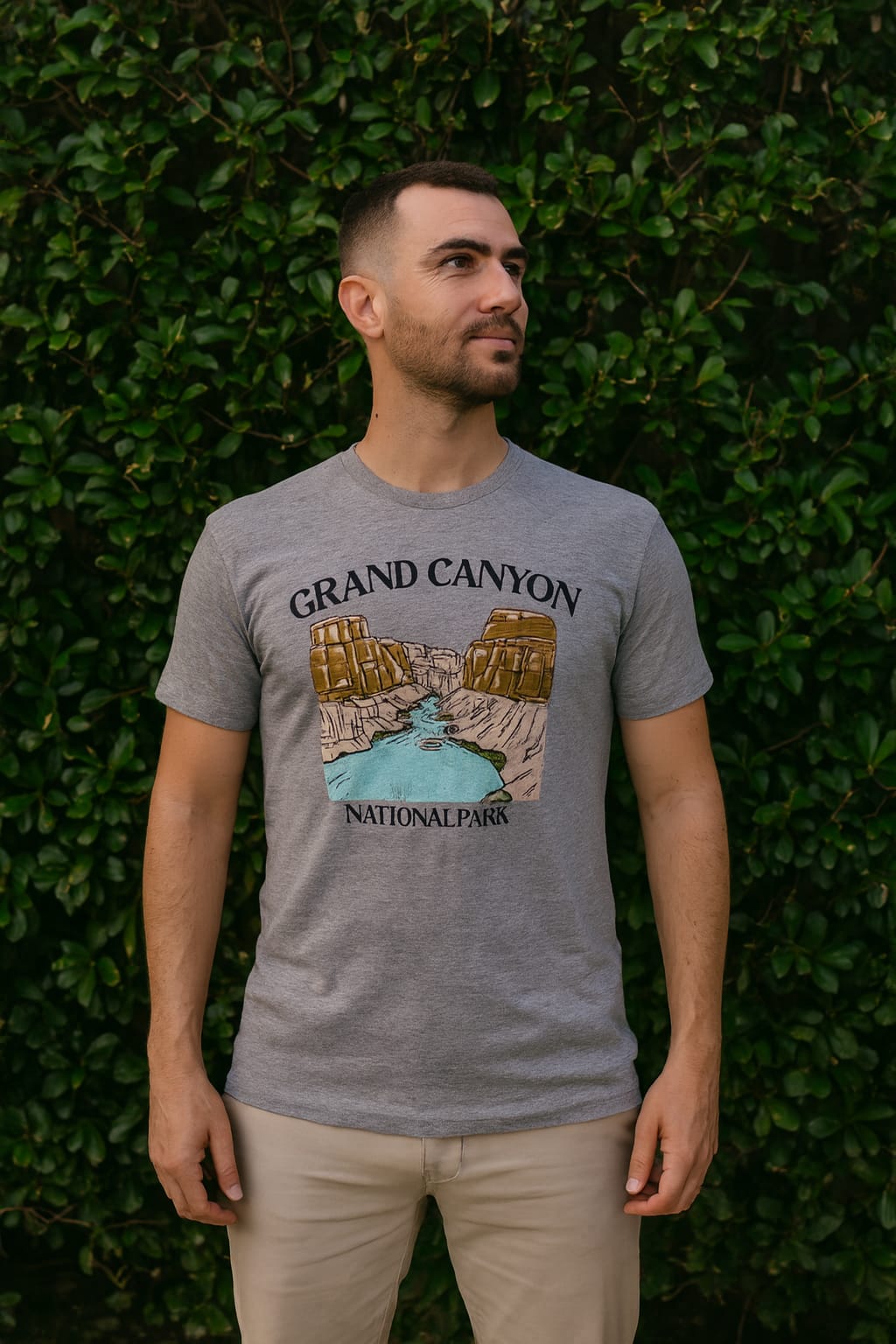 Playera Hombre 878cf Gran Cañon