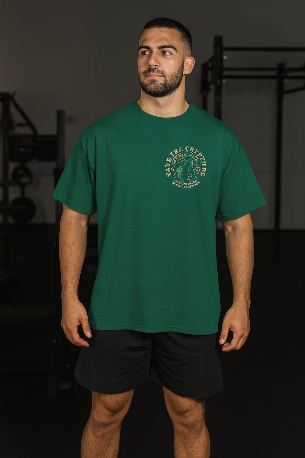 Playera Oversize Hombre 878et Cryptozoology