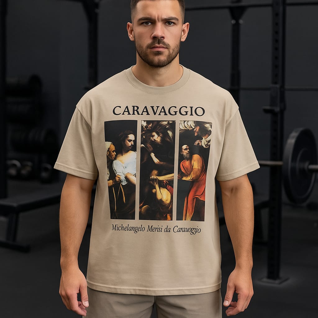 Playera Oversize Hombre 878fa Caravaggio