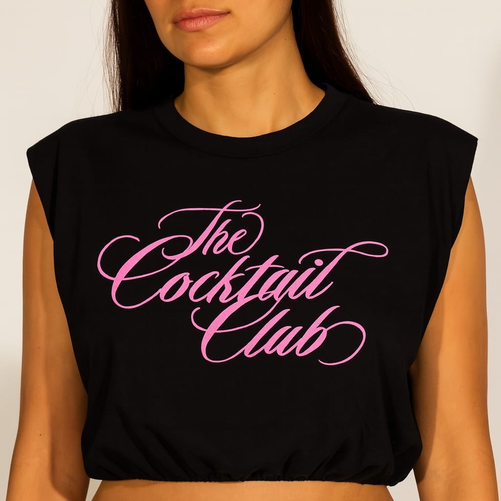 Playera Mujer 879dd Glob Negro