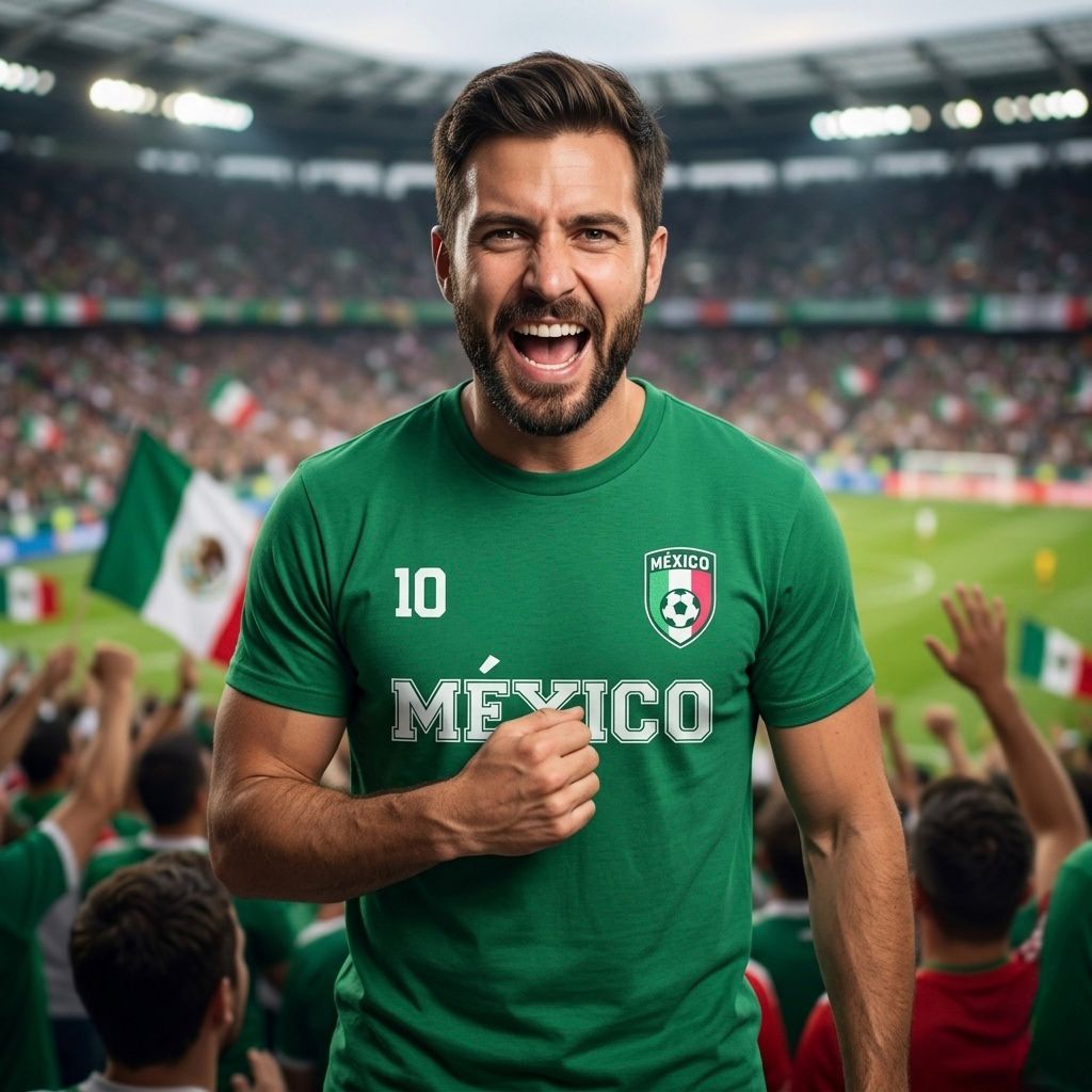 Playera Hombre 891wg Mundial