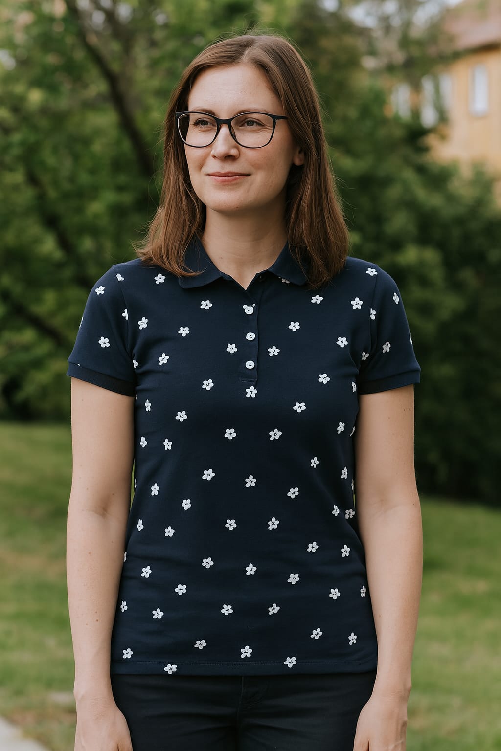 Polo Mujer Estampado 90516