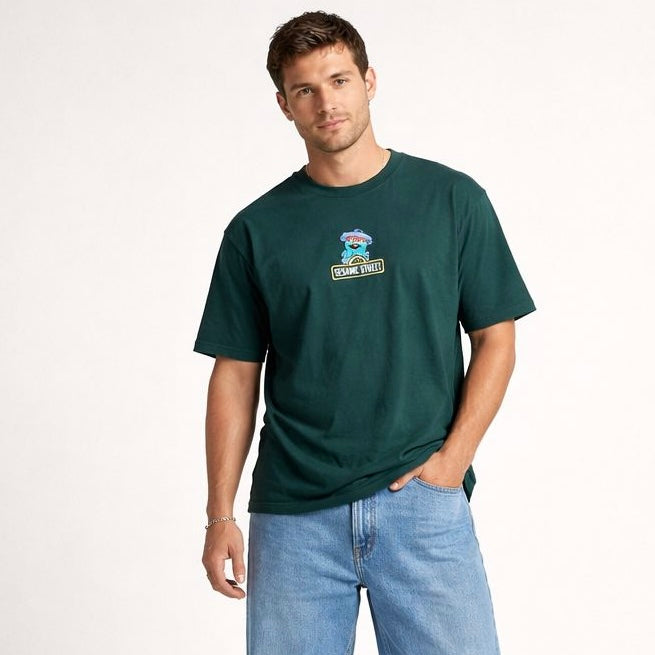 Playera Fig Adhesivo Bord Lic Hombre 90535 Multicolor M