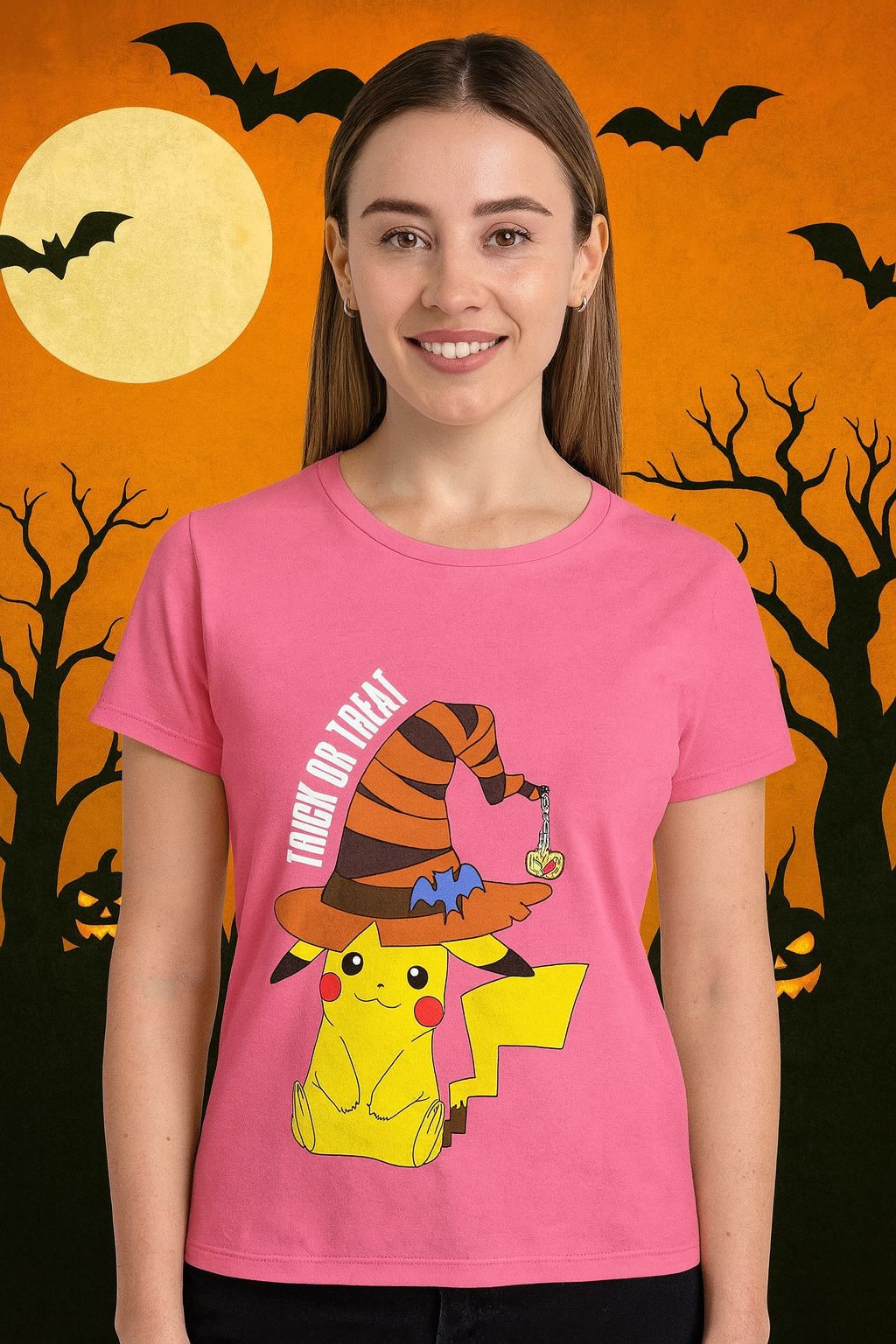 Playera Halloween Mujer 90616