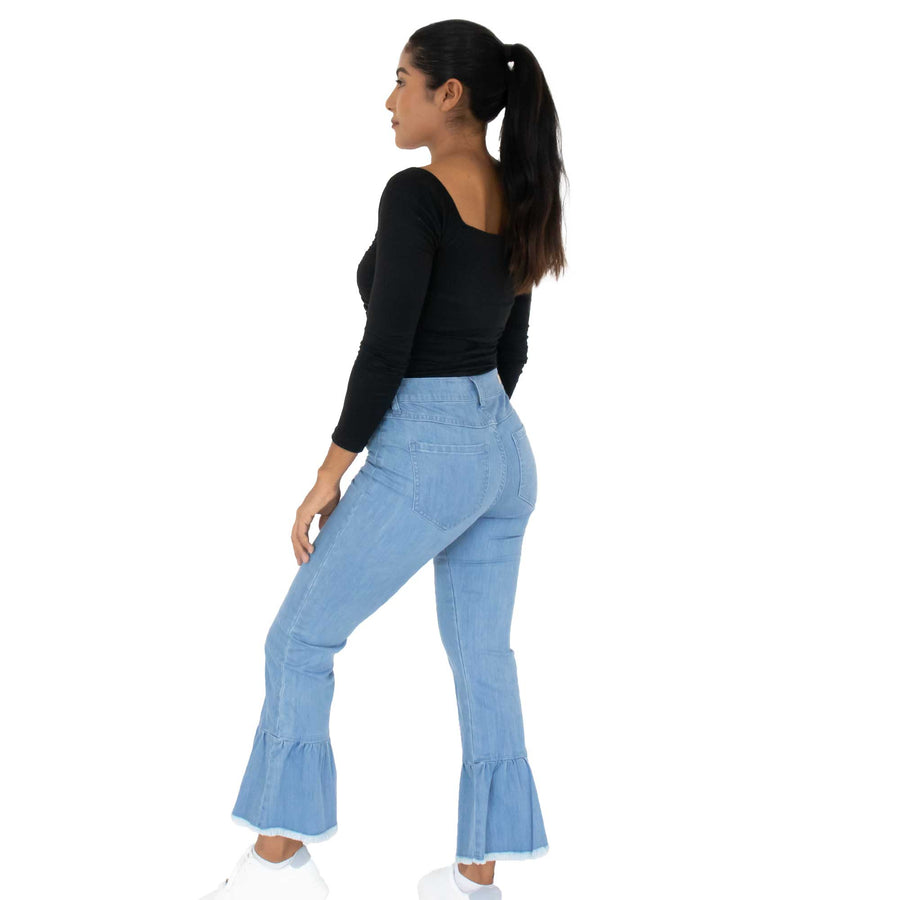 Mom Jeans Orilla Ancha