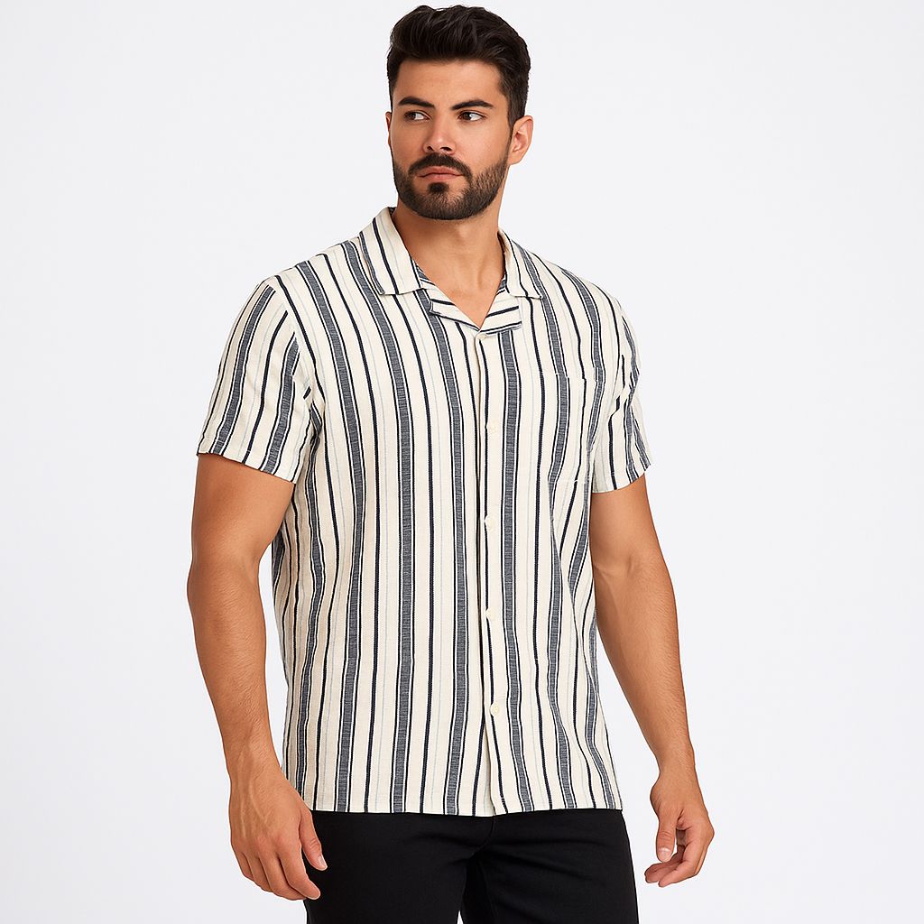 Camisa Marino Hombre Afi25704mar
