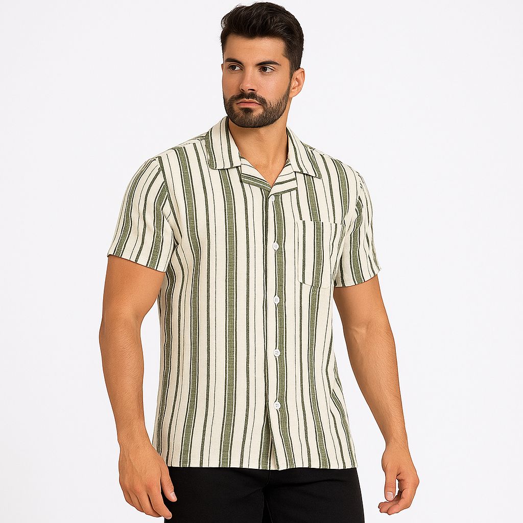 Camisa Verde Hombre Afi25704ver