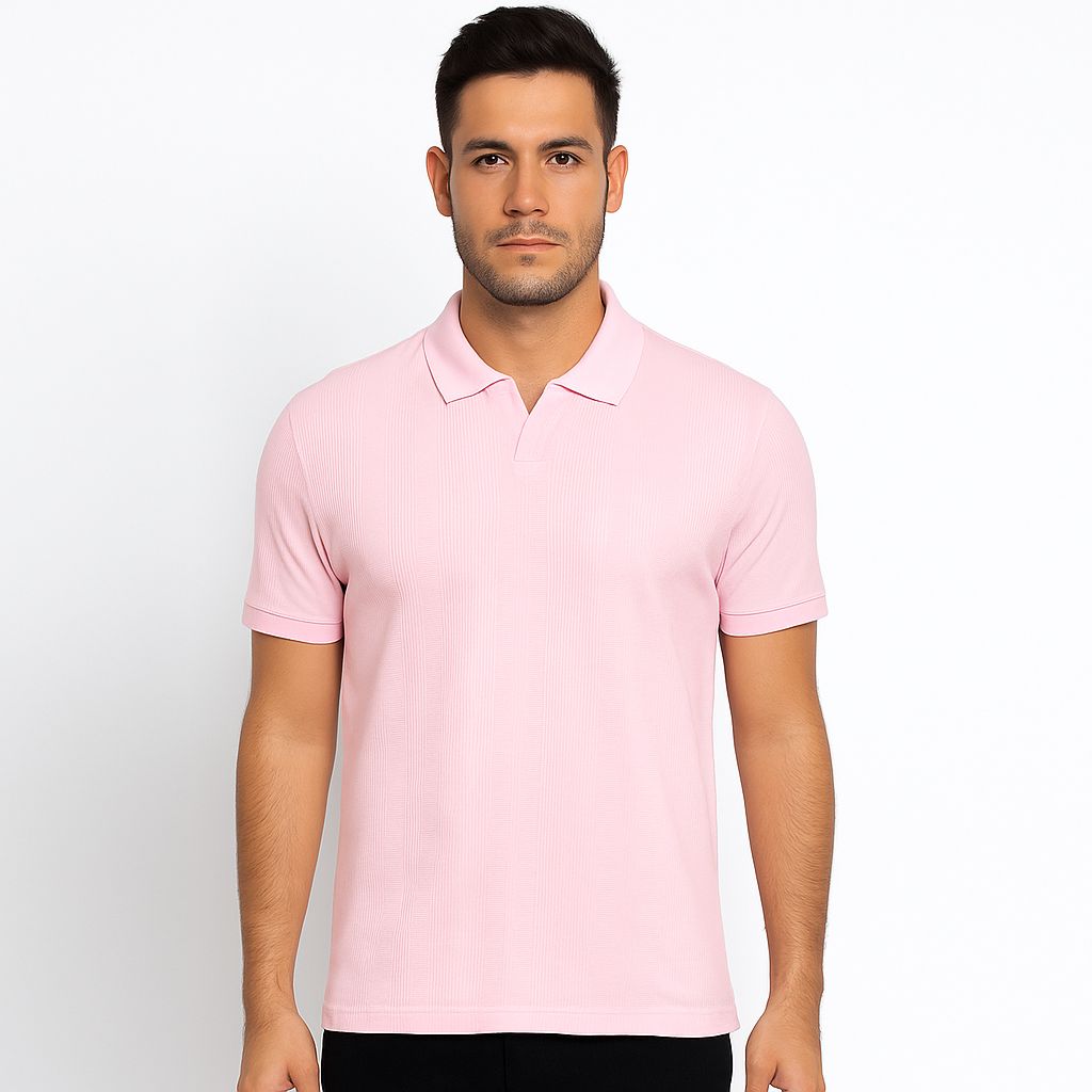 Polo Rosa Hombre Afi25710ros