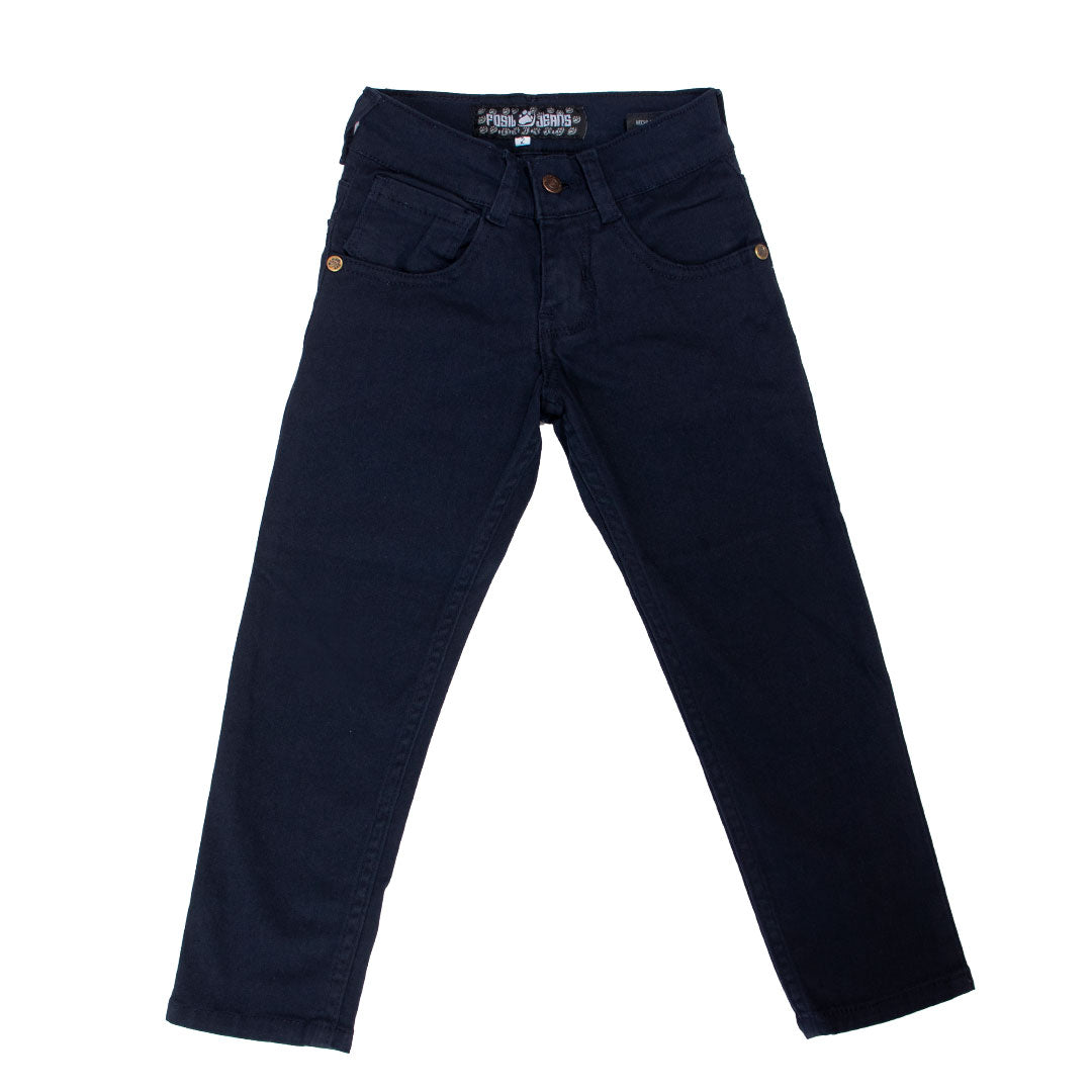 Pantalon Basico Gabardina Juvenil Niño