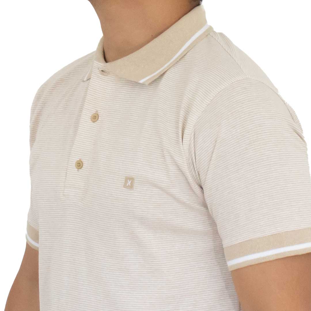 Playera Cuello Polo Basica Para Hombre