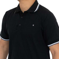 Playera Cuello Polo Basica Para Hombre