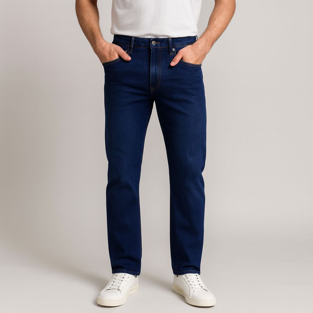 Jeans Petroleo American Gl Hombre