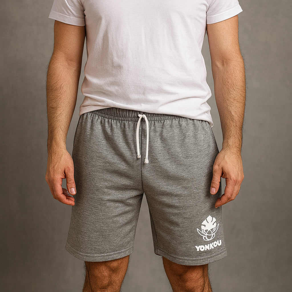 Short Gris Claro French Hombre