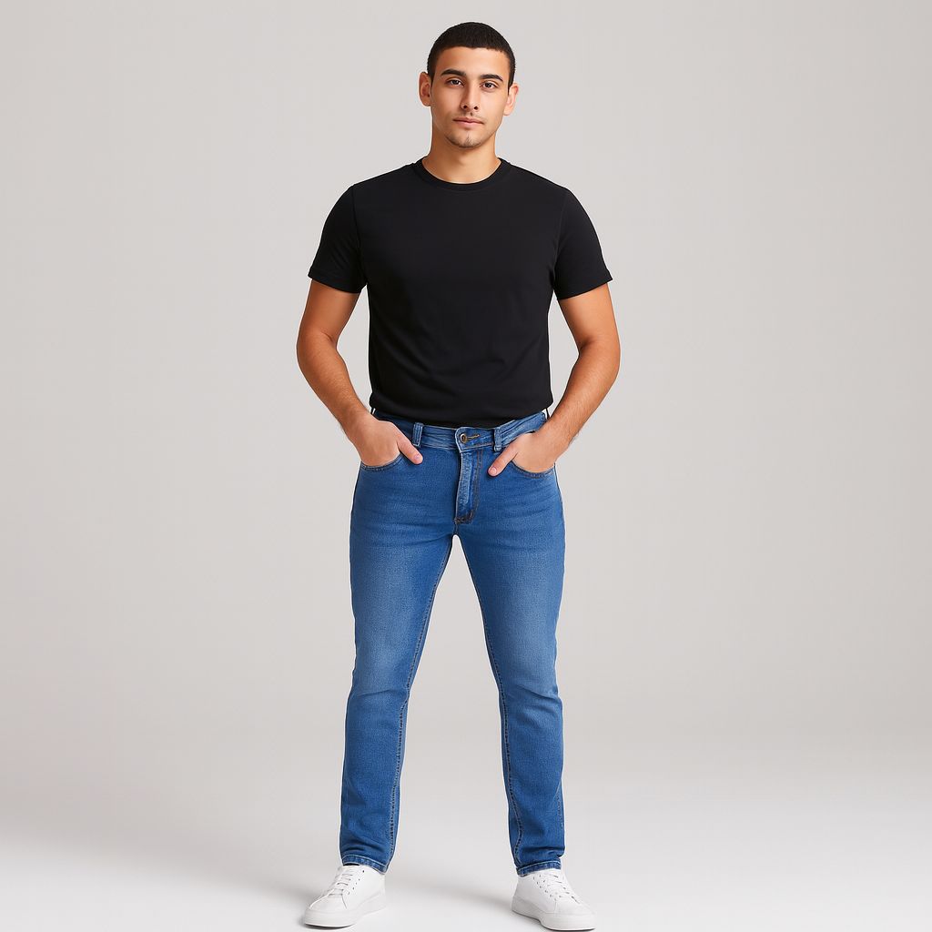 Jeans Azul Hombre Ln404