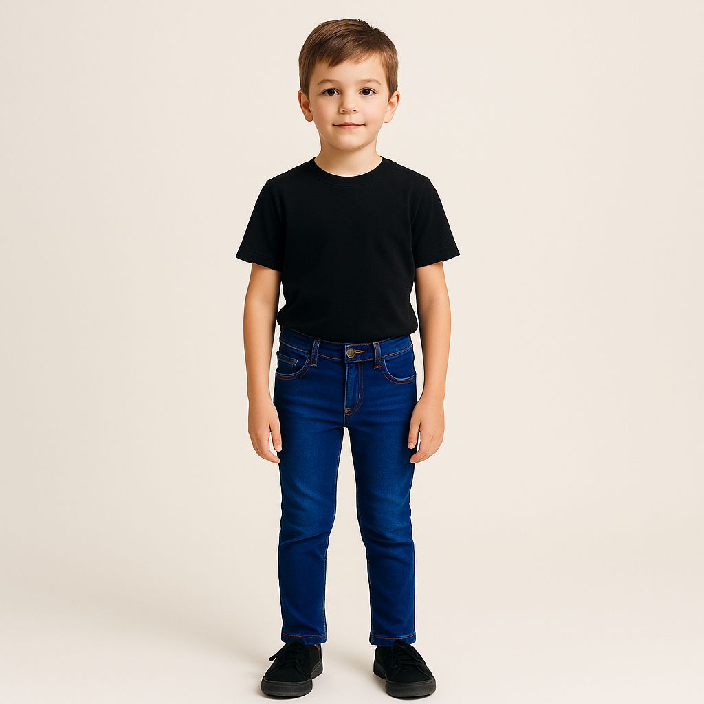 Jeans Azul Pitufo Nno Alexito