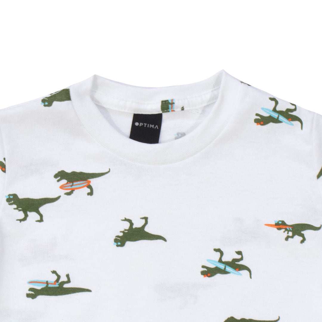 Playera Est Reptil Para Niño