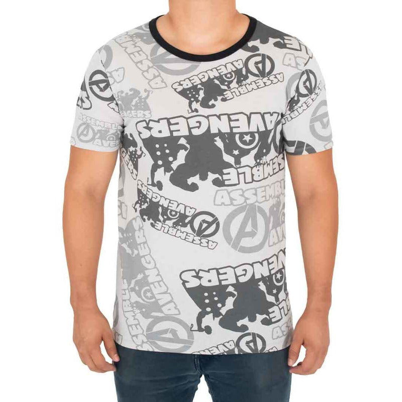 Playera Licencia Avengers Para Hombre