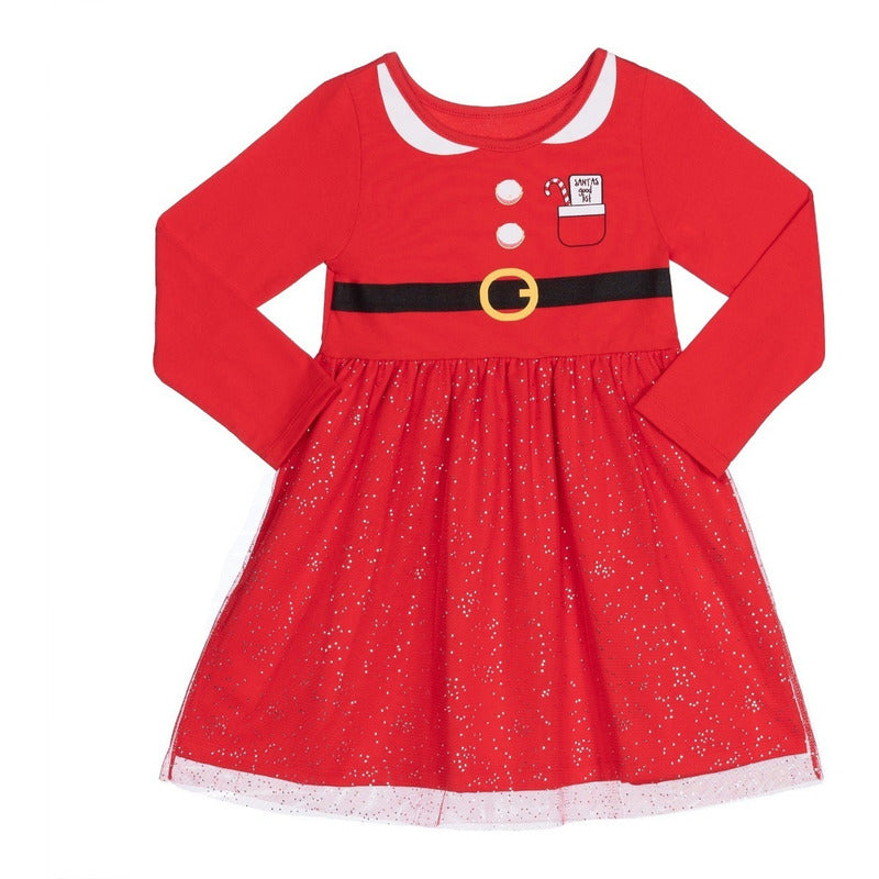 Vestido Navideño Para Toddler Niña