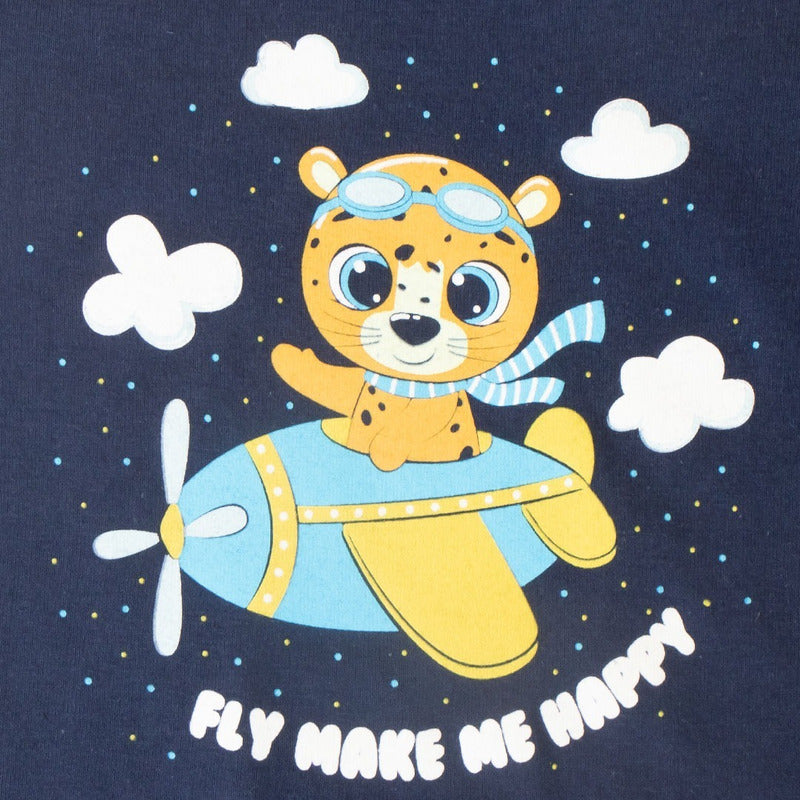 Paquete De 8 Playeras Para Niño Toddler