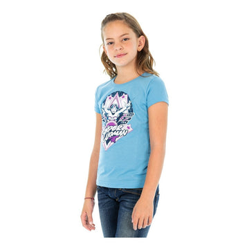 Playera Para Niña Dc Comics Original Estampado Talla 4-10