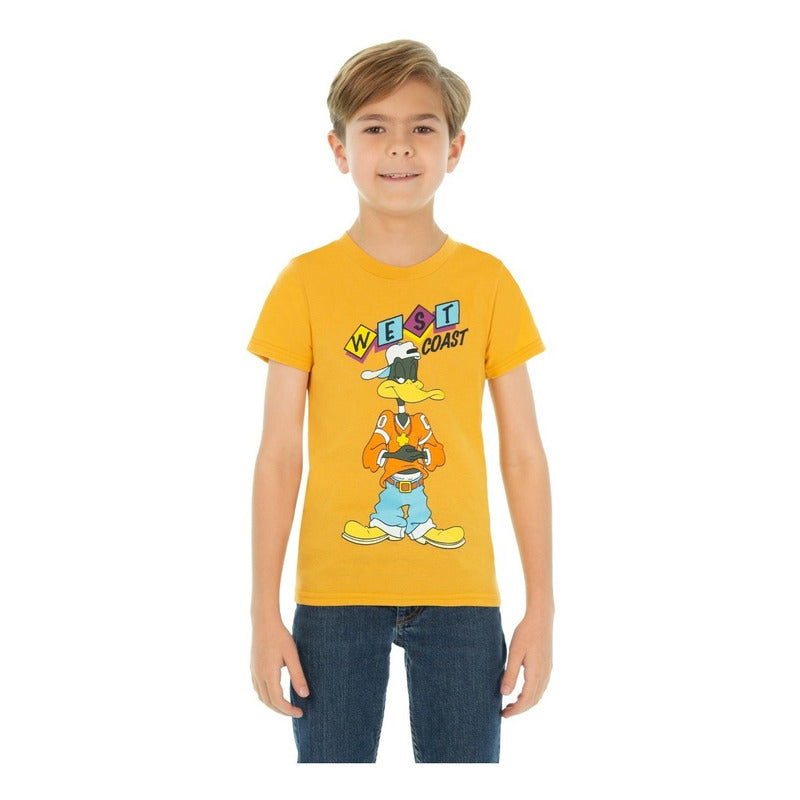 Playera Niño Looney Tunes Warner Bros Original Talla 4-10