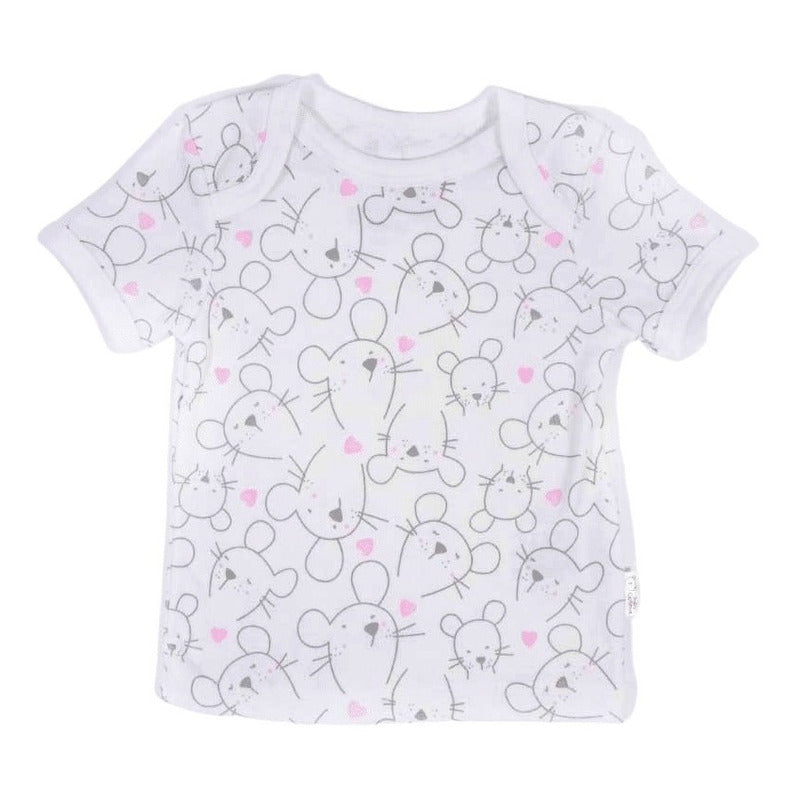 Playera Beba Basica Talla Bebos Meses