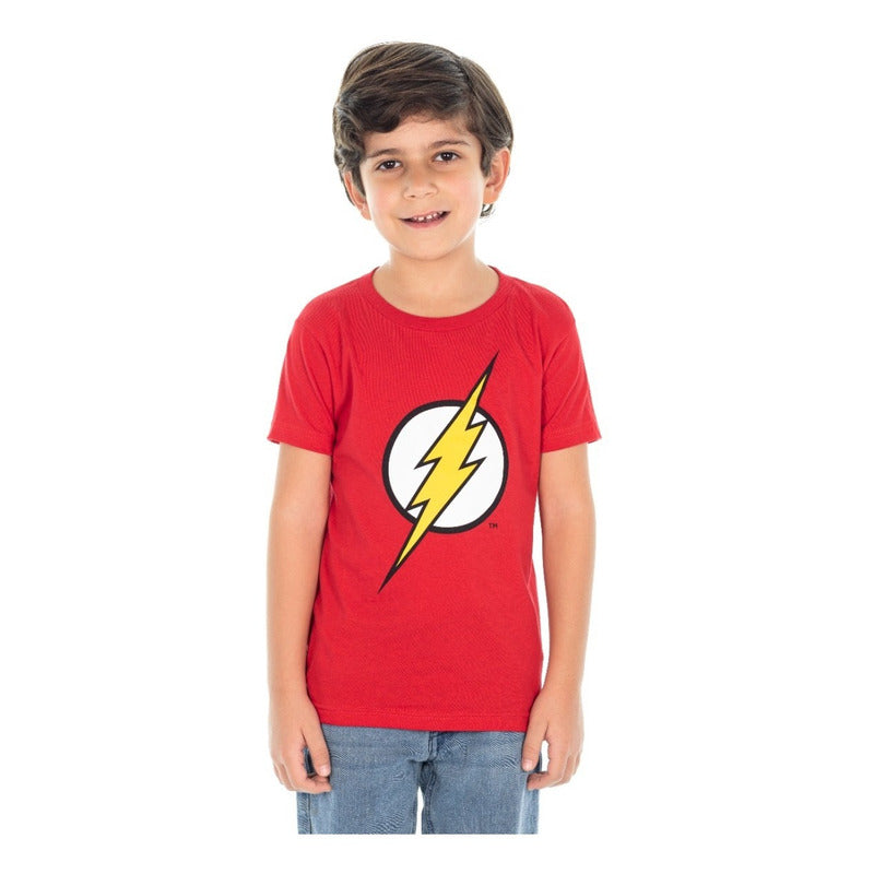 Playera Para Niño Dc Comics Original Talla 4-10