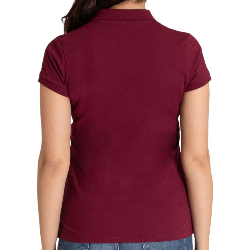 Paquete De 6 Playeras Básicas Cuello Polo Para Mujer