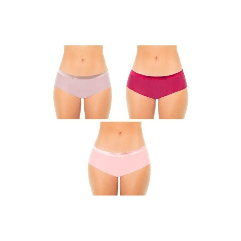 T&b Cheekie 3 Pack Sin Costuras Para Mujer