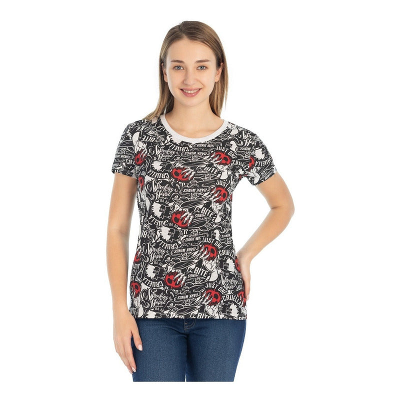 Playera Para Mujer Personajes De Disney Original